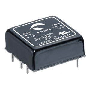 DLP-LCD30W - DC/DC Converter Single & Dual Output: 30W Regulated PCB Mount