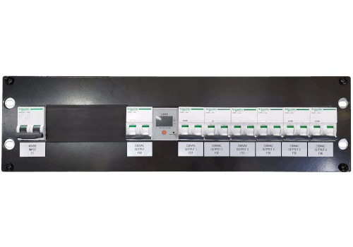 AC Distribution Panel with Internal Meter
