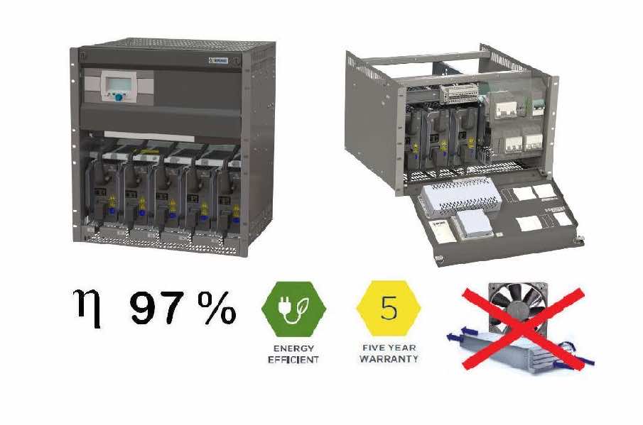 Rack Mount & Modular Battery Charger for industrial application