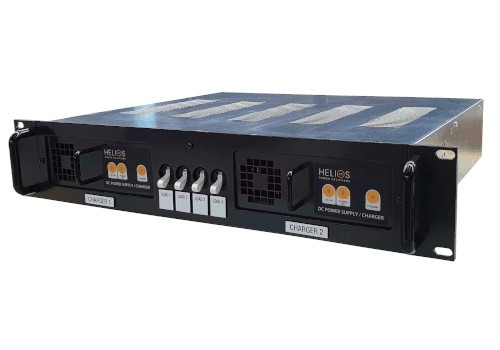 250W 12V, 24V or 48V Redundant DC UPS with Front Panel DC Distribution