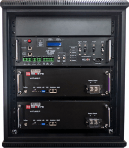 AMP-K6227 DC Power System for leaky feeder application with Lithium