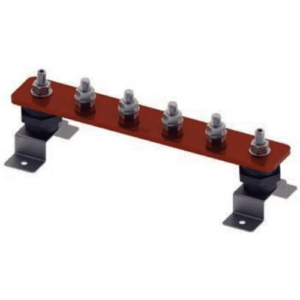 Bare & Tinned Copper Electrical Earth Bar Busbars with Disconnect Links for Easy Testing New Zealand