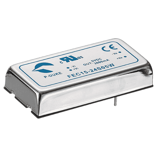 FEC15W DC/DC Converter Single & Dual Output: 15W